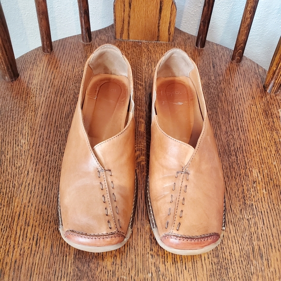 Heyraud Paris RARE Leather Artisan Loafers Slip On - Picture 2 of 14